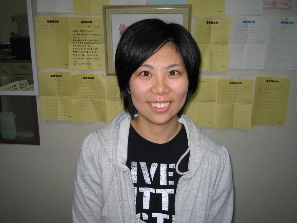 毎週通う毎に体が軽くなり、痛みもとれてきました…